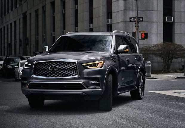 2023 INFINITI QX80 Key Features - HYDRAULIC BODY MOTION CONTROL SYSTEM | INFINITI of Suitland in Suitland MD