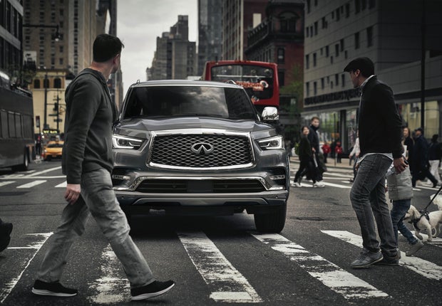 2023 INFINITI QX80 Key Features - PREDICTIVE FORWARD COLLISION WARNING | INFINITI of Suitland in Suitland MD