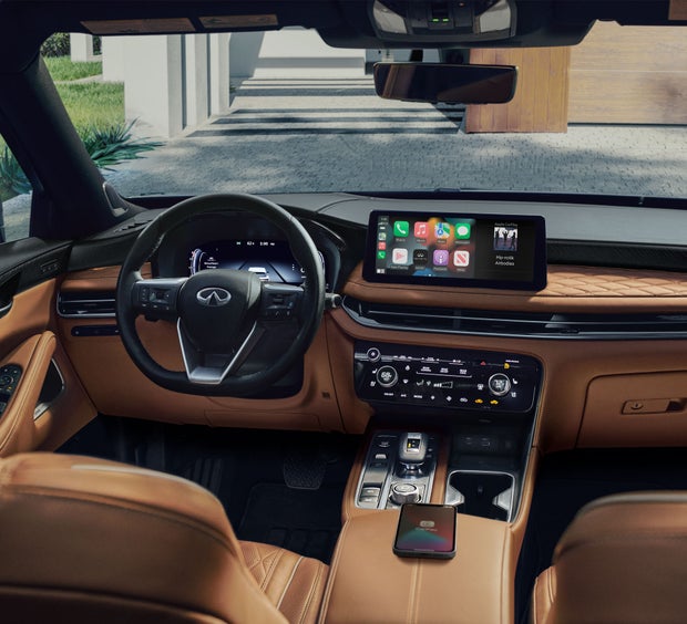 2024 INFINITI QX60 Key Features - Wireless Apple CarPlay® integration | INFINITI of Suitland in Suitland MD