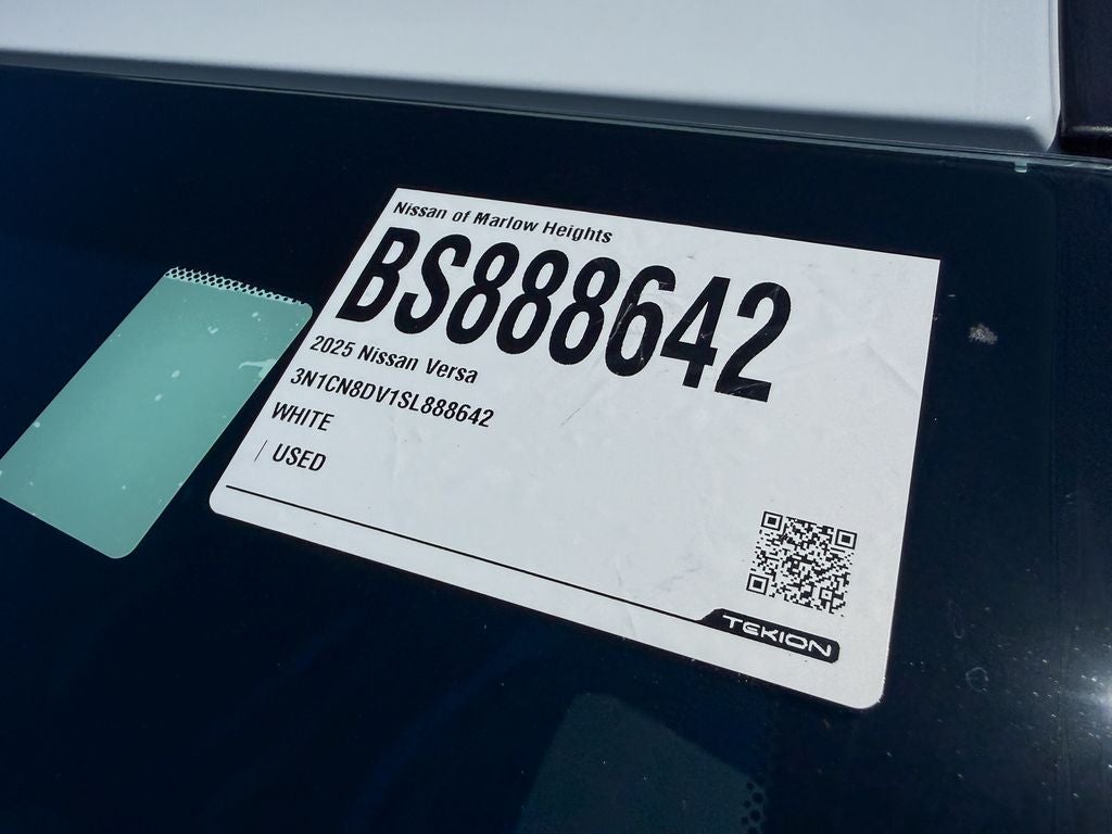 2025 Nissan Versa 1.6 S