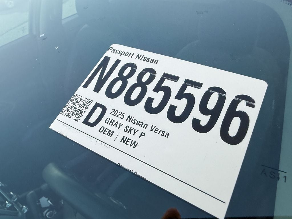 2025 Nissan Versa 1.6 SV