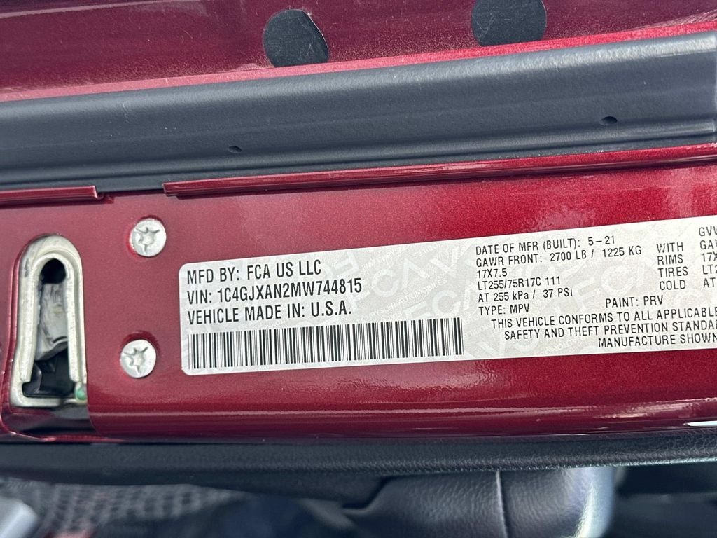 2021 Jeep Wrangler Willys