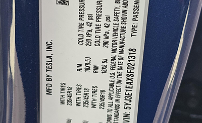 2025 Tesla Model 3 Long Range