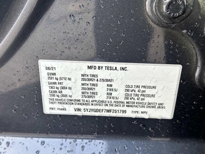 2021 Tesla Model Y Performance