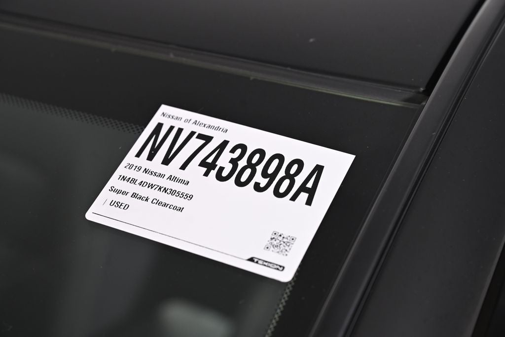 2019 Nissan Altima 2.5 SV Certified Select