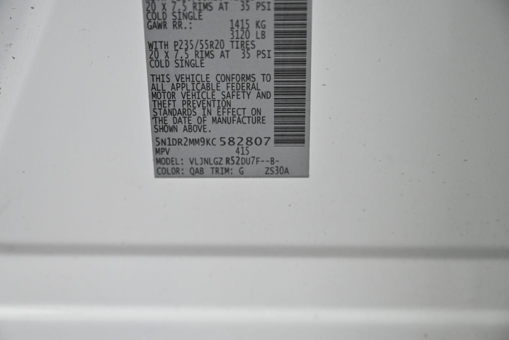 2019 Nissan Pathfinder SL