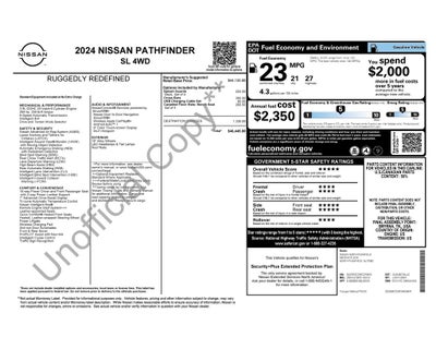 2024 Nissan Pathfinder SL Nissan Certified