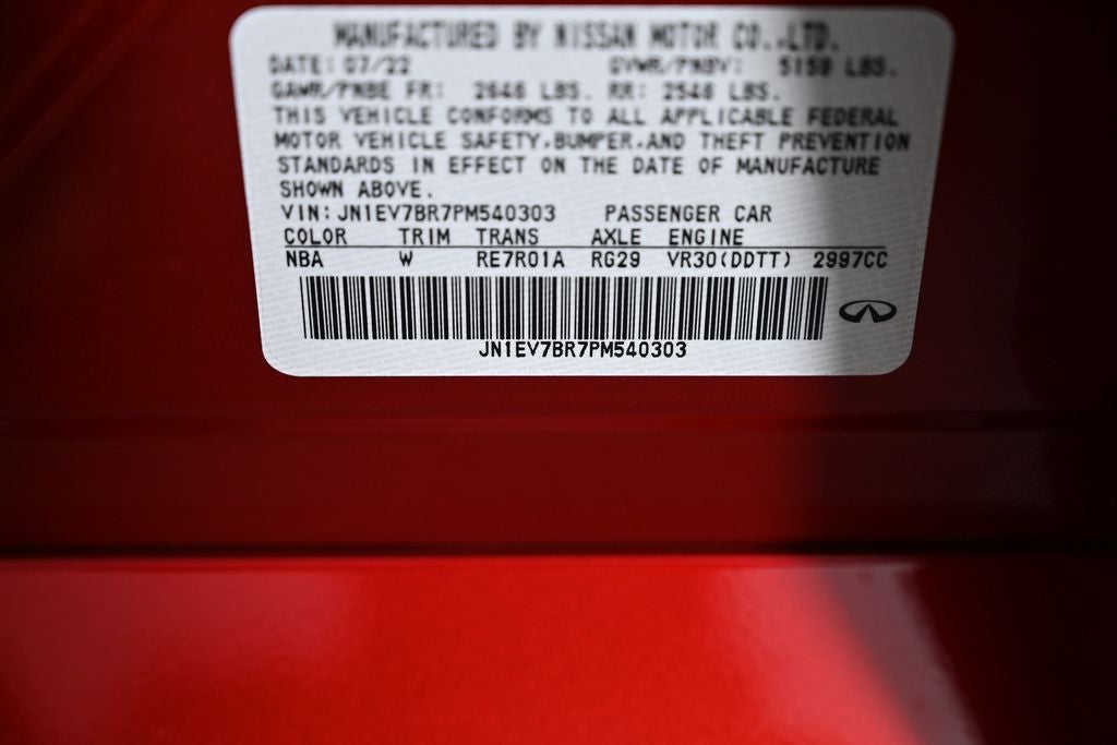 2023 INFINITI Q50 LUXE