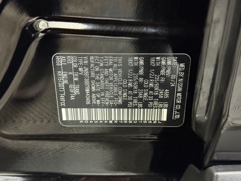 2024 Nissan Rogue SV AWD Nissan Certified