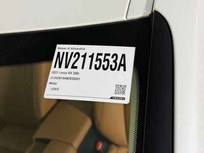 2022 Lexus RX 350L
