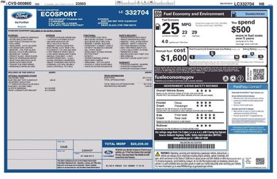 2020 Ford EcoSport Titanium