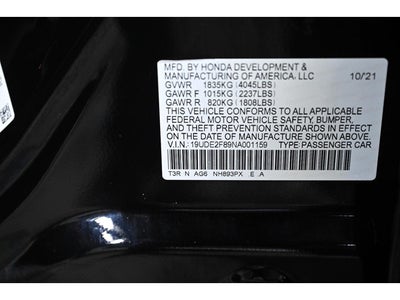 2022 Acura ILX w/Premium w/A-SPEC