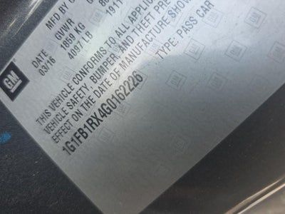 2016 Chevrolet Camaro 1LT