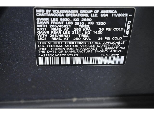 2024 Volkswagen Atlas 2.0T SEL Premium R-Line