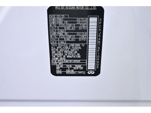 2025 INFINITI QX50 PURE