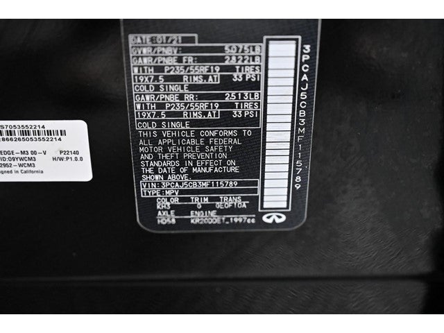 2021 INFINITI QX50 ESSENTIAL