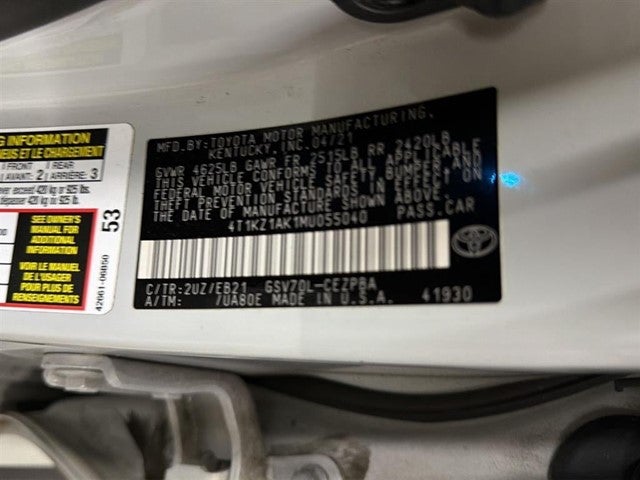 2021 Toyota Camry TRD