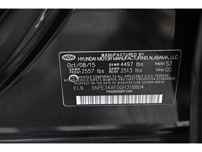 2016 Hyundai Sonata 2.4L Sport