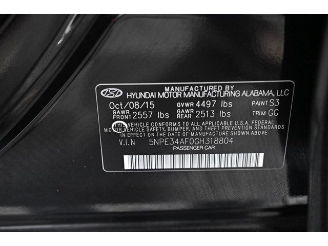 2016 Hyundai Sonata 2.4L Sport