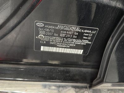 2016 Hyundai Sonata 2.4L Sport