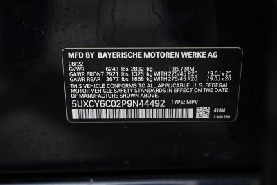 2023 BMW X6 xDrive40i