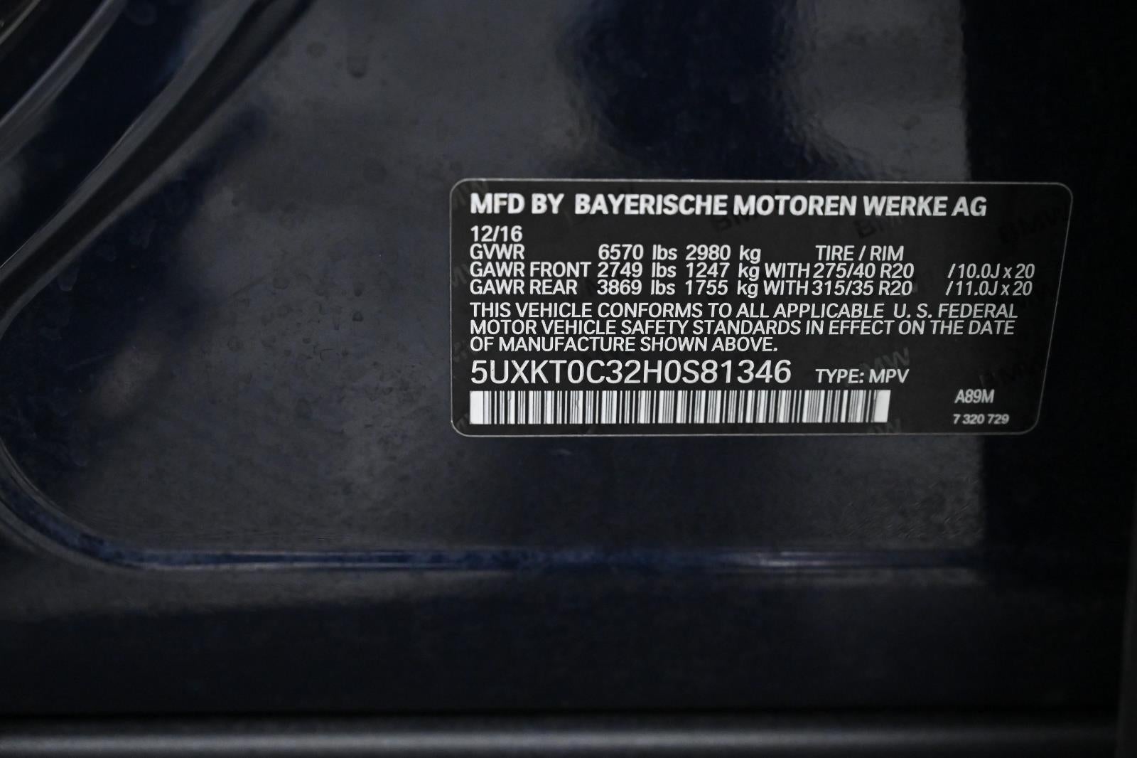 2017 BMW X5 xDrive40e iPerformance