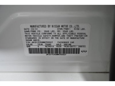 2021 INFINITI Q50 3.0t SENSORY