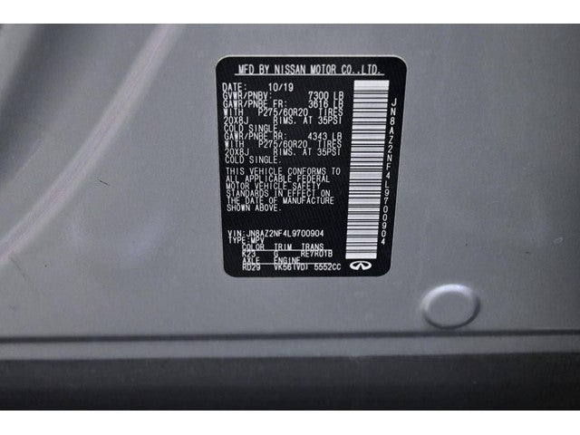 2020 INFINITI QX80 LUXE