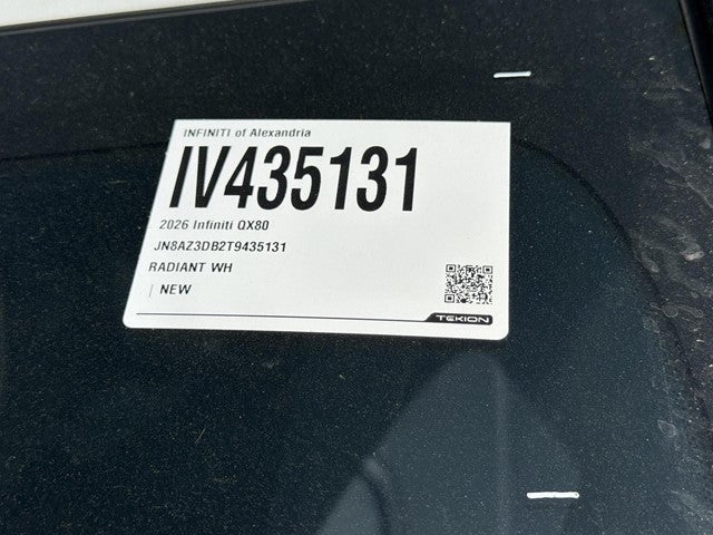 2026 INFINITI QX80 SPORT