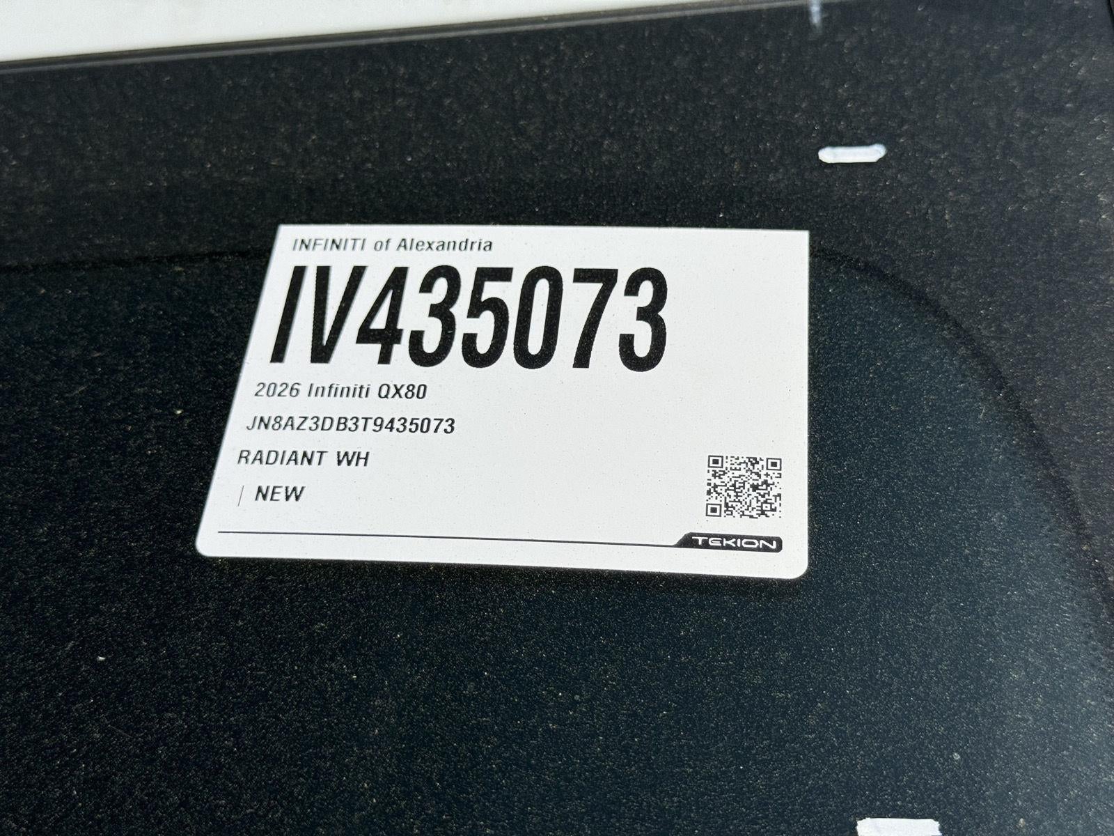 2026 INFINITI QX80 SPORT