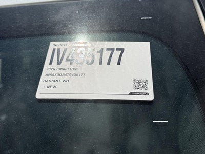 2026 INFINITI QX80 SPORT