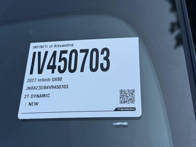 2027 INFINITI QX80 SPORT