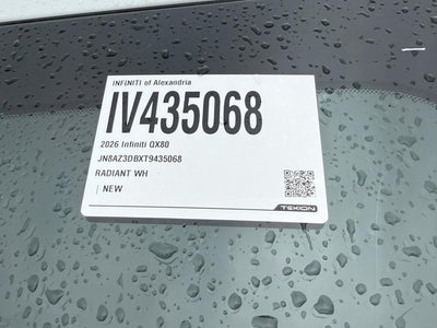 2026 INFINITI QX80 SPORT
