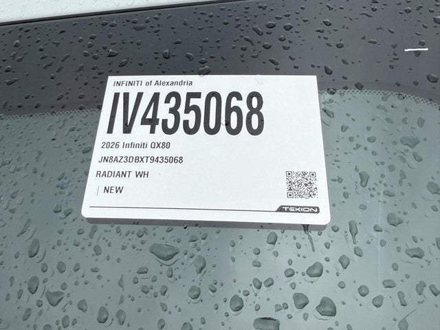 2026 INFINITI QX80 SPORT