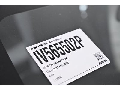 2018 Toyota Corolla iM Base