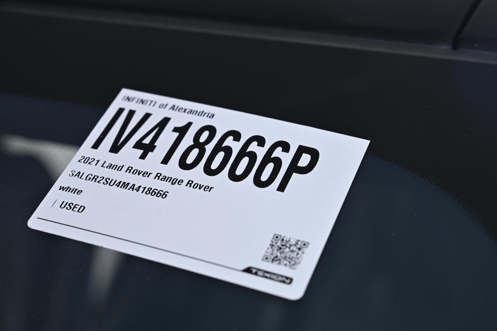 2021 Land Rover Range Rover SWB
