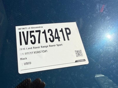 2016 Land Rover Range Rover Sport V8 Dynamic