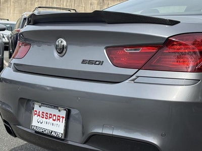 2016 BMW 6 Series 650i