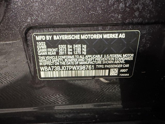 2023 BMW 5 Series 540i xDrive