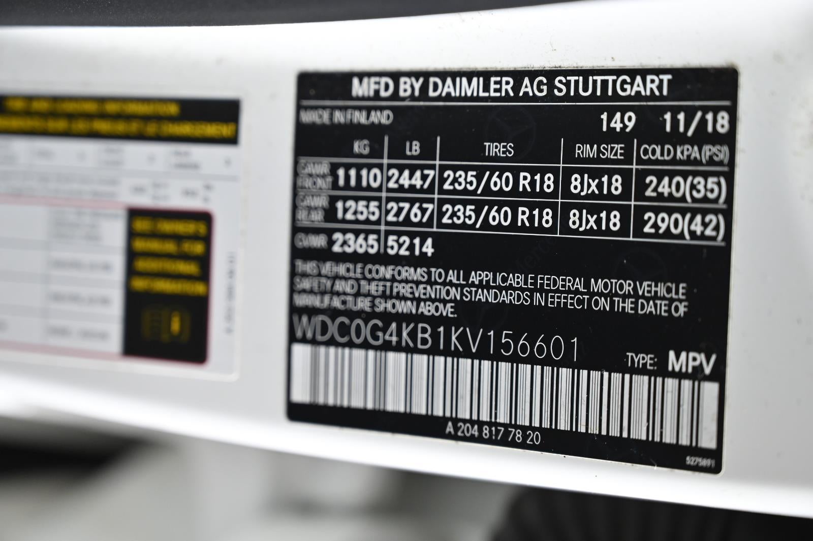 2019 Mercedes-Benz GLC GLC 300