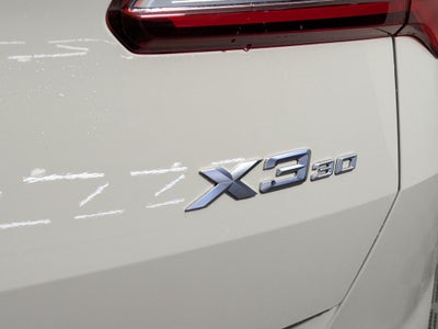 2025 BMW X3 30 xDrive