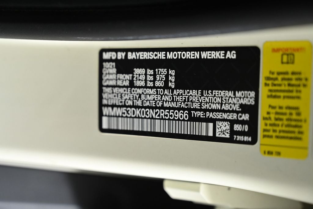 2022 MINI Cooper S Cooper S