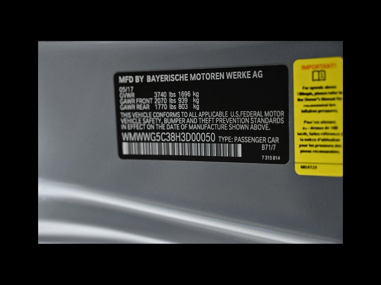 2017 MINI CONVERTIBLE Cooper