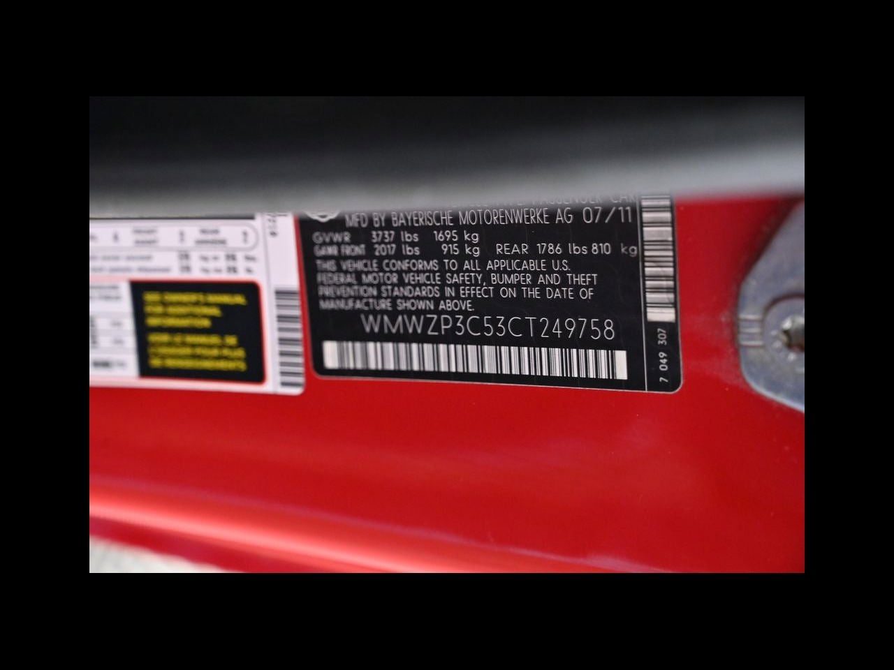 2012 MINI CONVERTIBLE S