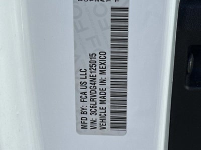 2022 RAM ProMaster 2500 High Roof