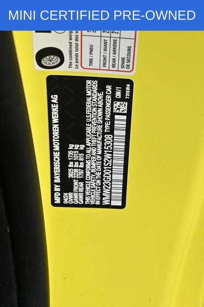 2025 MINI Cooper S Iconic Hardtop 2 Door