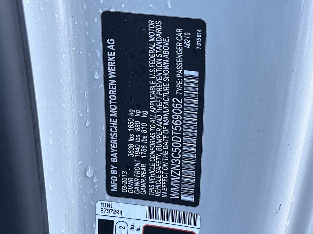 2013 MINI Cooper Base Convertible