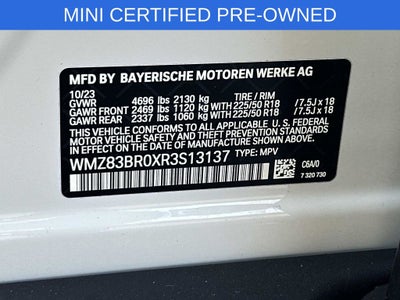 2024 MINI Cooper S Countryman Classic ALL4