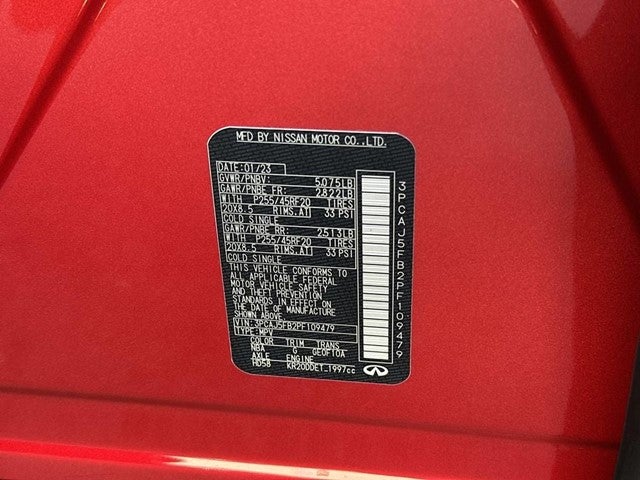 2023 INFINITI QX50 SPORT