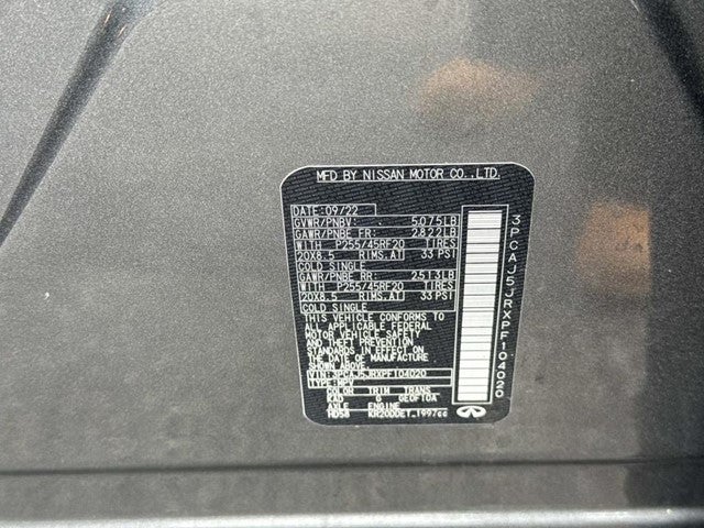 2023 INFINITI QX55 LUXE